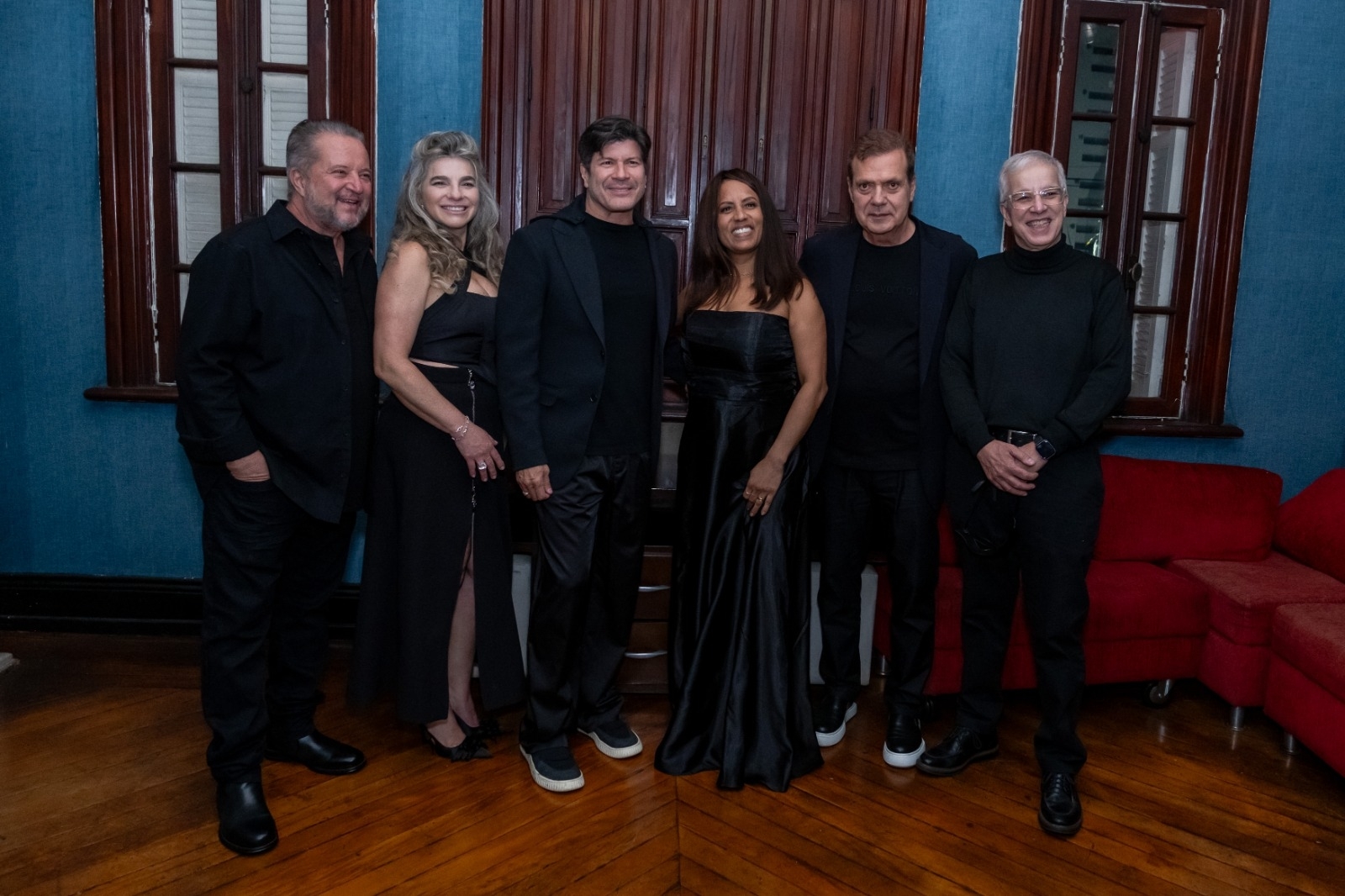 Foto de celebridades no evento da comemoração dos 30 anos da Master Health