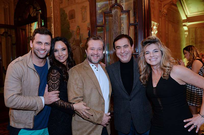 Foto de celebridades no evento da Master Health